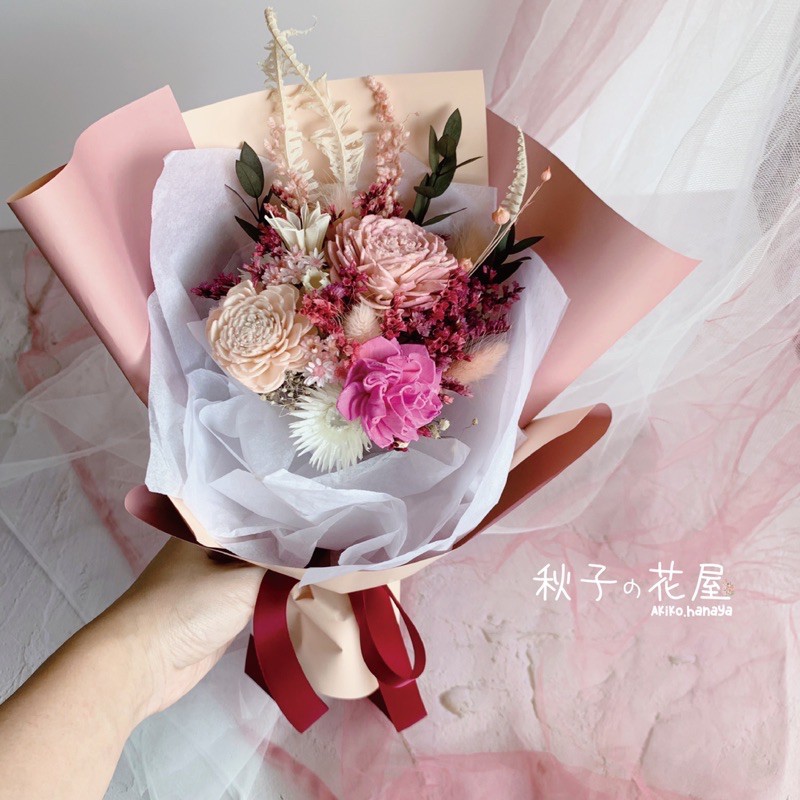 不凋花束 乾燥花束 證婚捧花 登記捧花 不凋花 告白 不凋花禮 乾燥花束 婚禮小物 畢業花 升職禮 情人節禮 受洗獻花