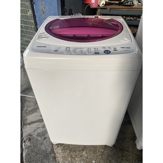 二手中古家電，東芝全自動洗衣機，7.5公斤，2016年，型號：AW-B8091M保固三個月