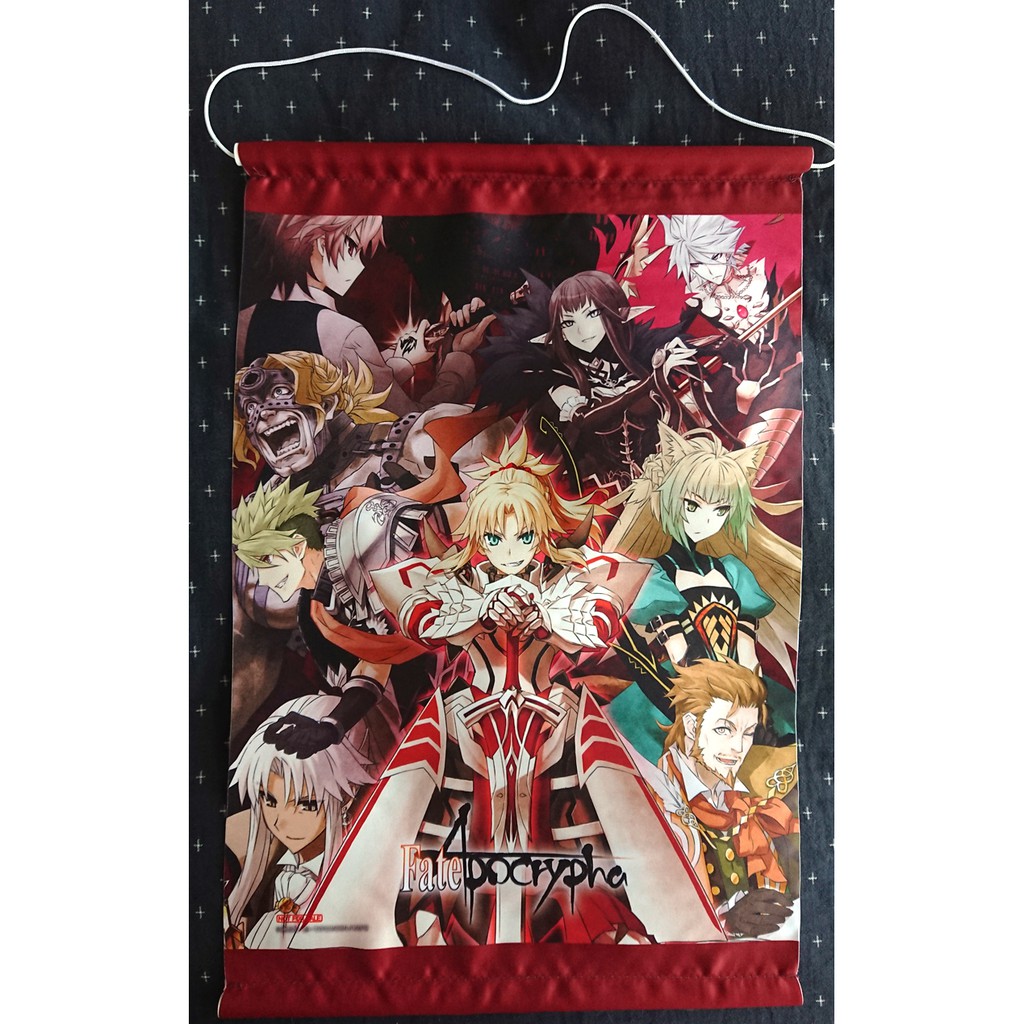 掛軸 純日版店舖限定特典fate Apocrypha Blu Ray Disc Box Ii 藍光bd 蝦皮購物