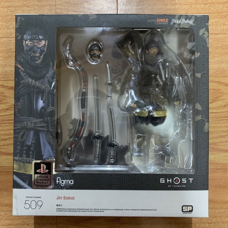 日版 全新未拆 figma 509 對馬戰鬼 境井仁