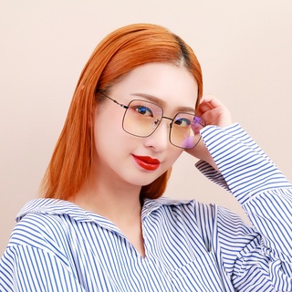 【ASLLY】細邊大方框濾藍光眼鏡 經典細黑方框 高透光率多層鍍膜鏡片 有效濾藍光及防眩光 S1008