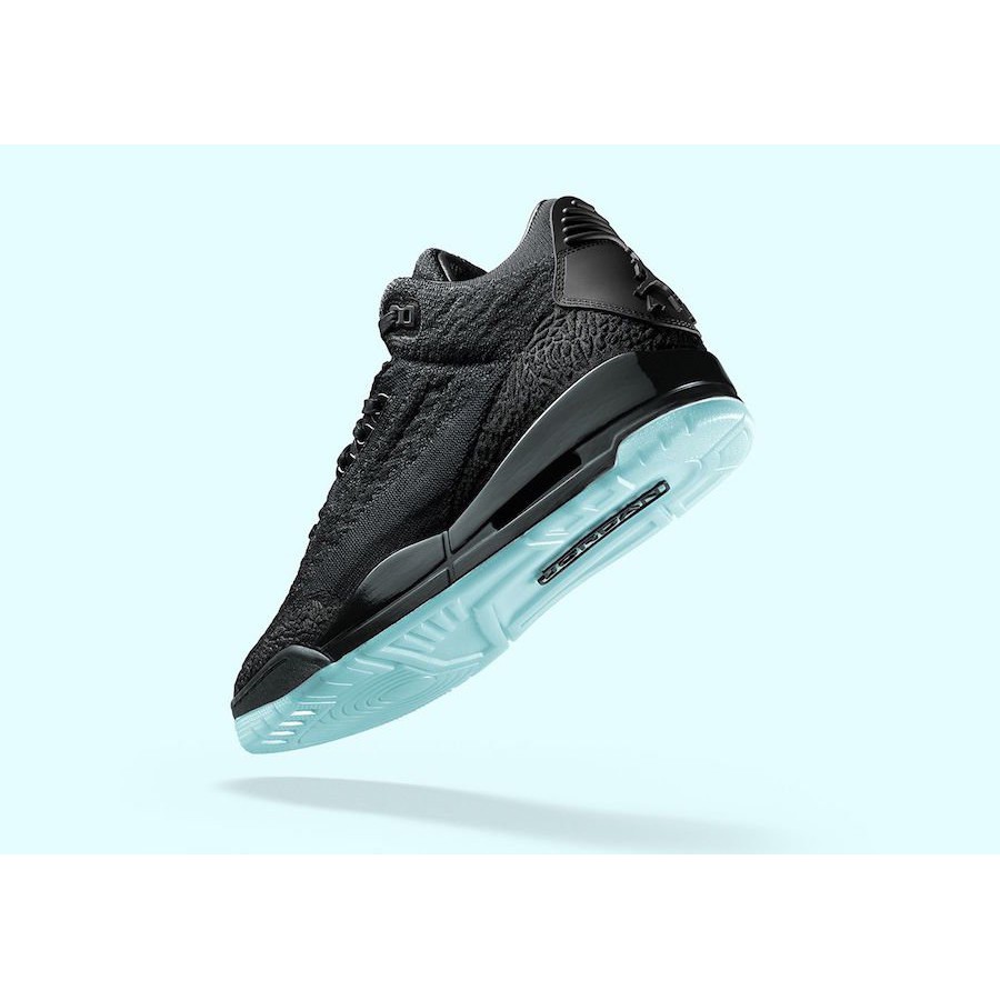 jordan 3 black flyknit