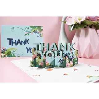 ThankYou造型卡片 感謝卡 創意卡片 立體卡片 紙雕立體卡片 萬用卡
