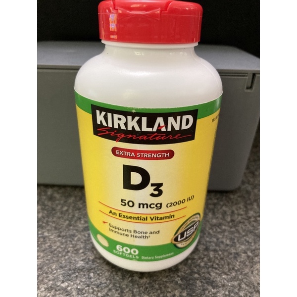 美國帶回 現貨在臺 好市多 Kirkland 科克蘭 維他命D3 50mcg 2000iu