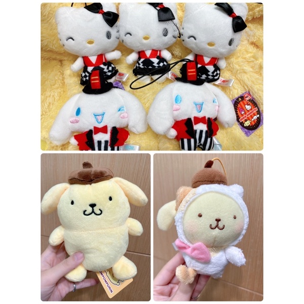 日版三麗鷗 Hello Kitty 凱蒂貓 大耳狗 喜拿 馬戲團 吊飾 娃娃 景品 Sanrio 玩偶 團長Sanrio