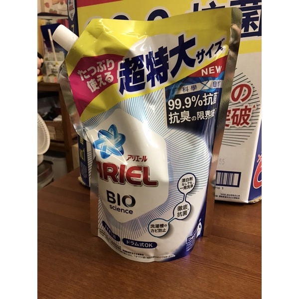 costco 日本Ariel超濃縮抗菌洗衣精補充包 1260公克 零售