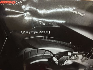 【LFM】FORCE 短版後土除 KOSO SMAX 後輪上蓋 內土除 FORCE155 SMAX155 類卡夢 仿纖維