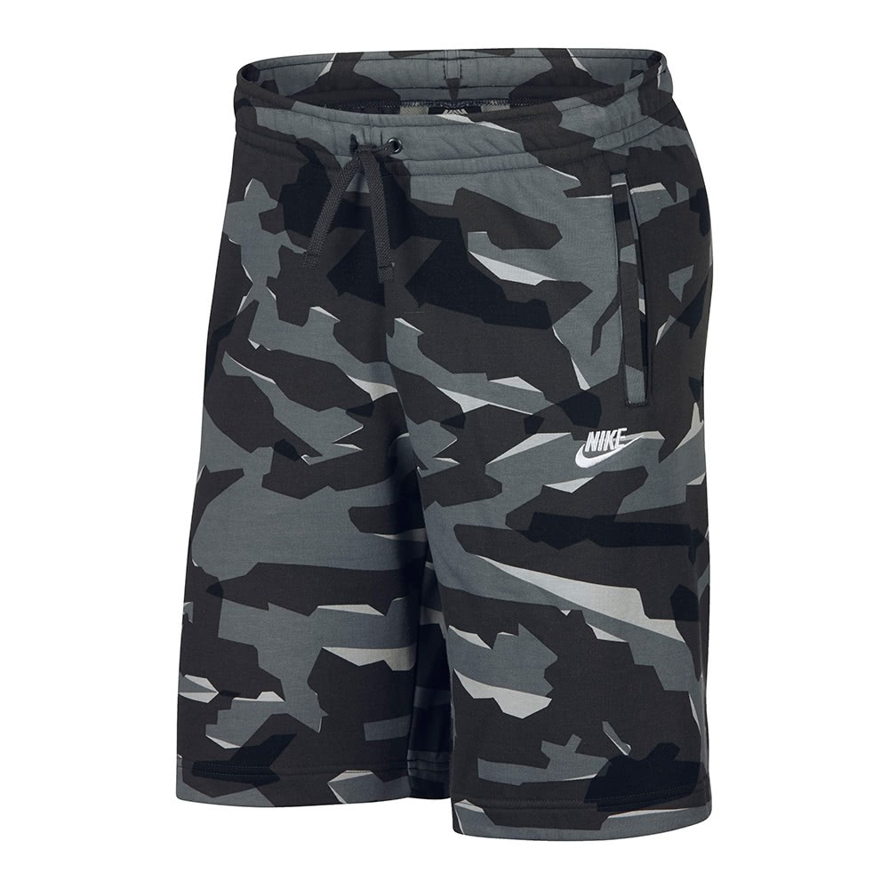 【NIKE 耐吉】906 AS M NSW CLUB CAMO SHORT FT男短褲 運動休閒 迷彩AR2918065