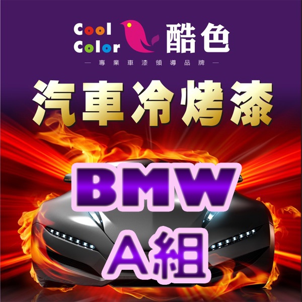 【BMW-A組】BMW 汽車冷烤漆 酷色汽車冷烤漆 BMW車款專用噴漆 德國進口塗料