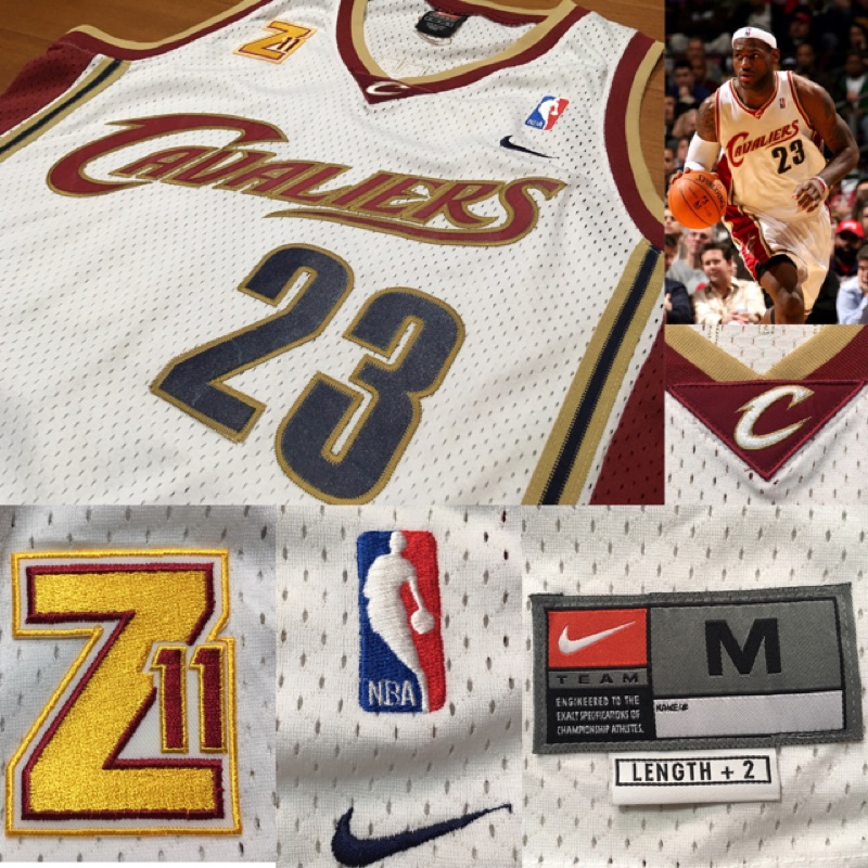 Lebron James Cavaliers 大Z Patch 👑 Nike NBA球衣 騎士隊 復古球衣