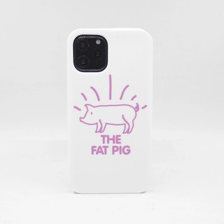 【Candies】Simple系列 The Fat Pig(白) -適用 iPhone 11 Pro