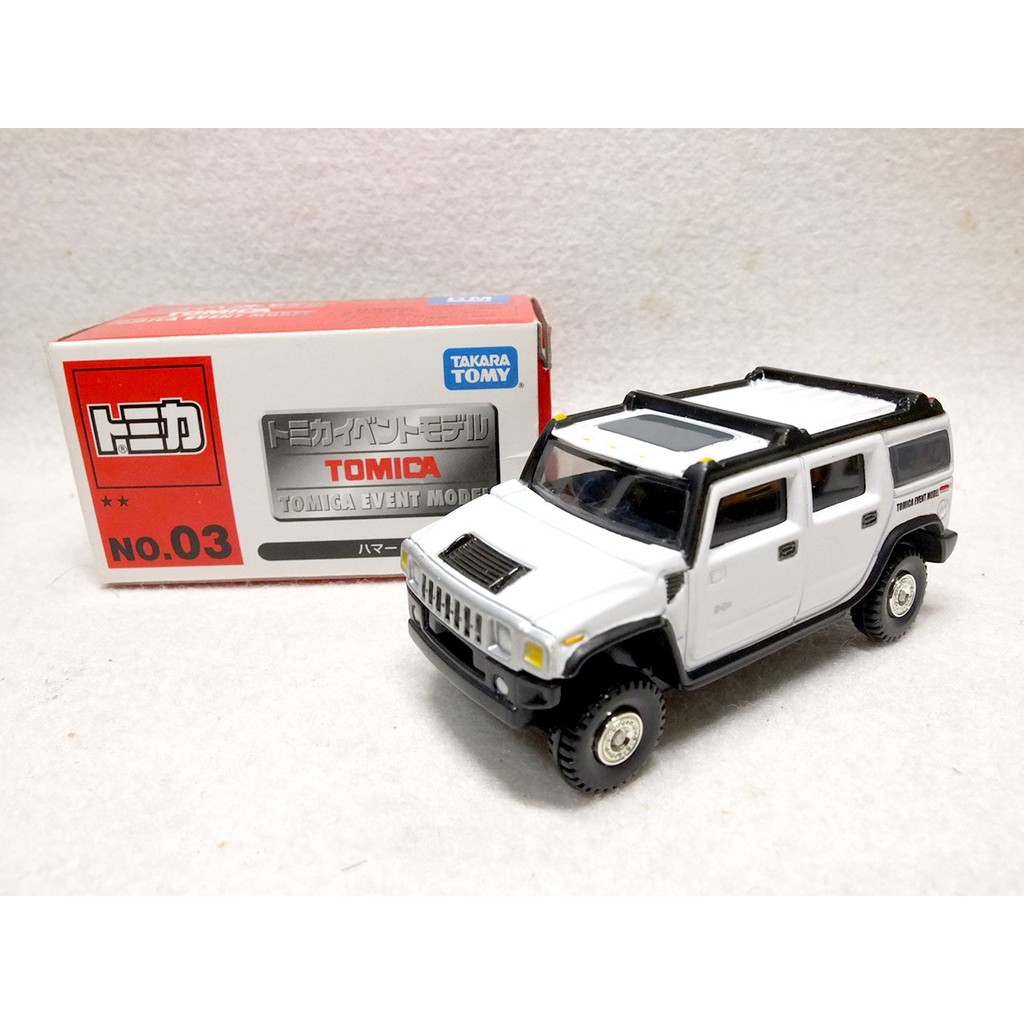 Tomica TEM 2星 No.3 HUMMER H2 TM GM