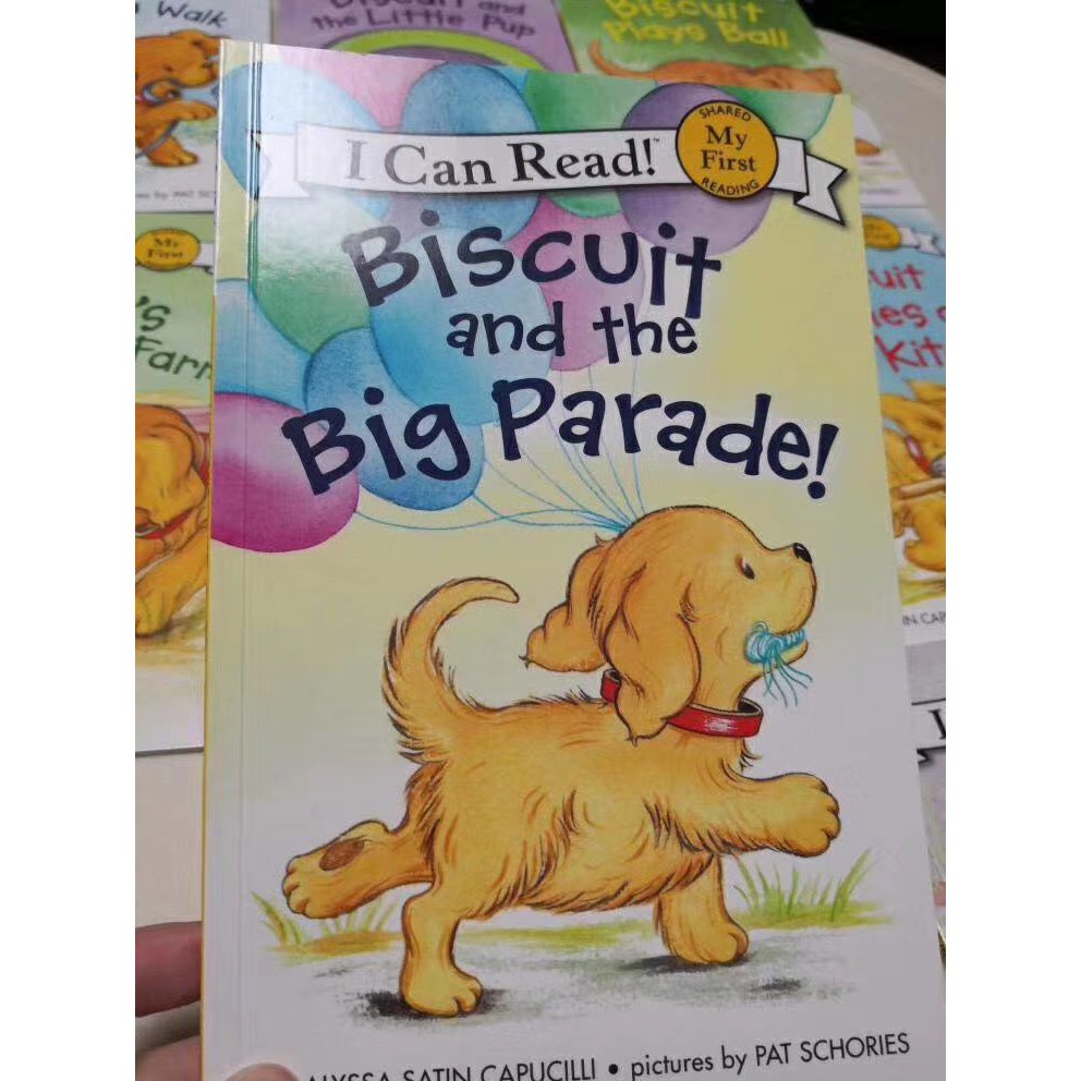 高品質 汪培珽 餅乾狗  I can read 系列 Biscuit 24冊 英文繪本  支持小達人點讀筆