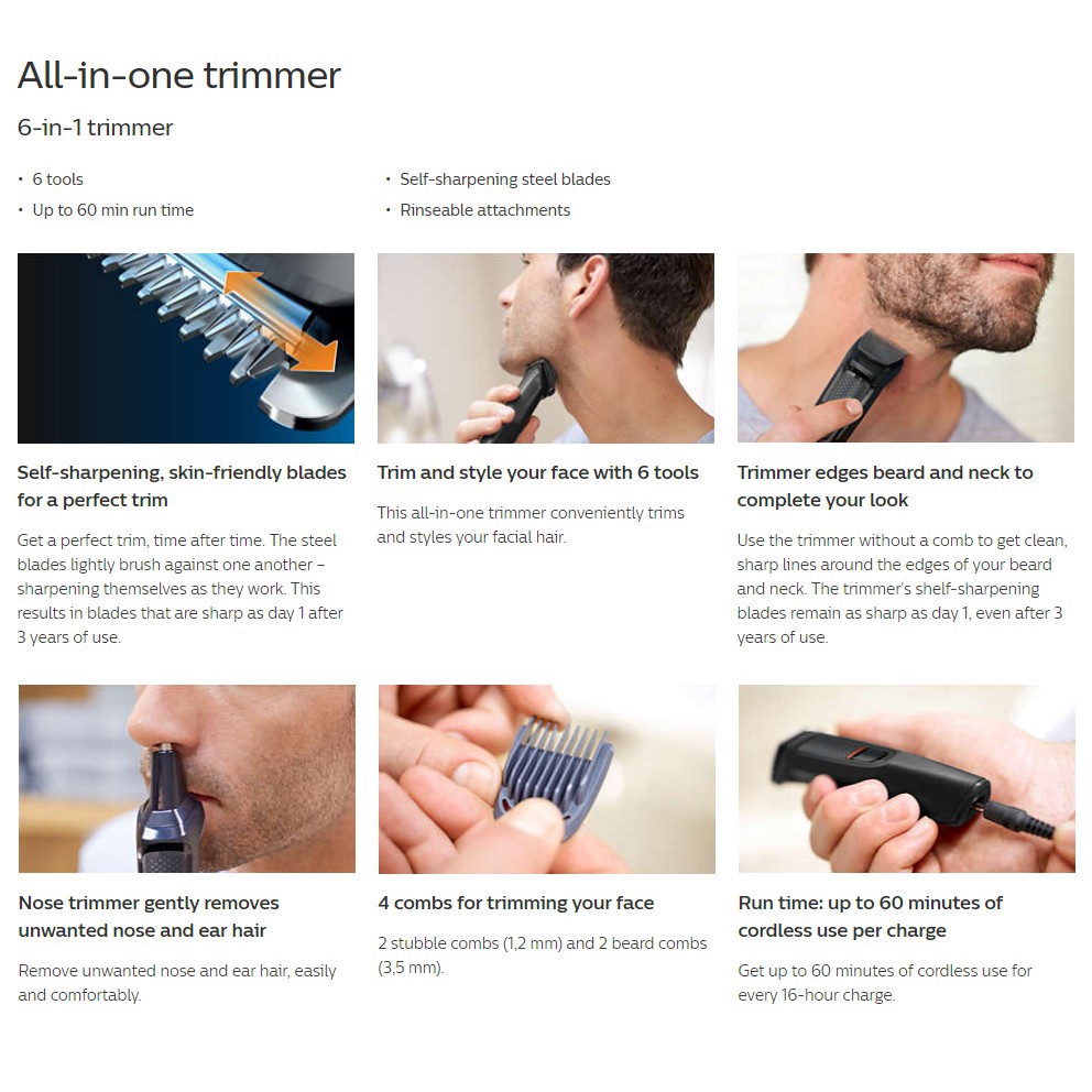 philips multigroom 6 in 1