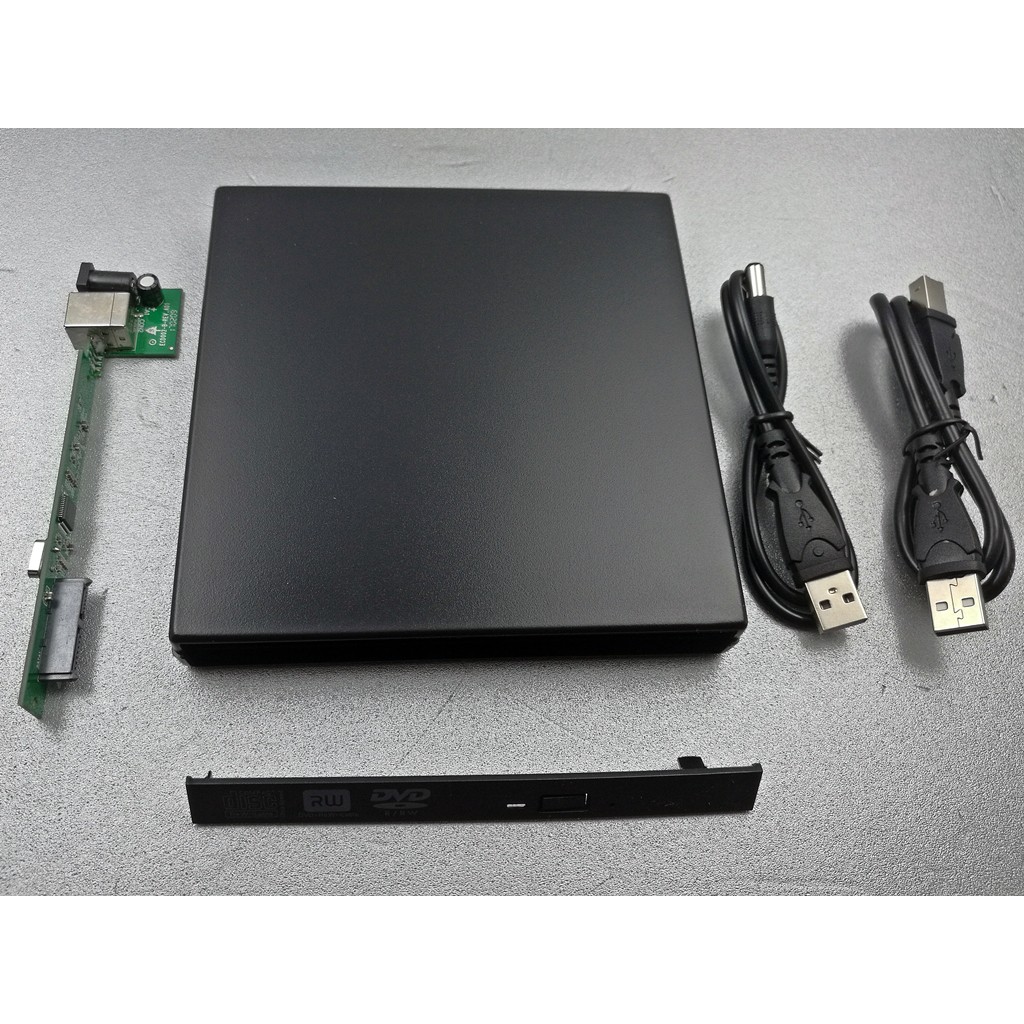 筆電 光碟機 外接盒  12.7mm 光碟機外接盒 光碟機套件 套件 USB 2.0 SATA GC-0054-2