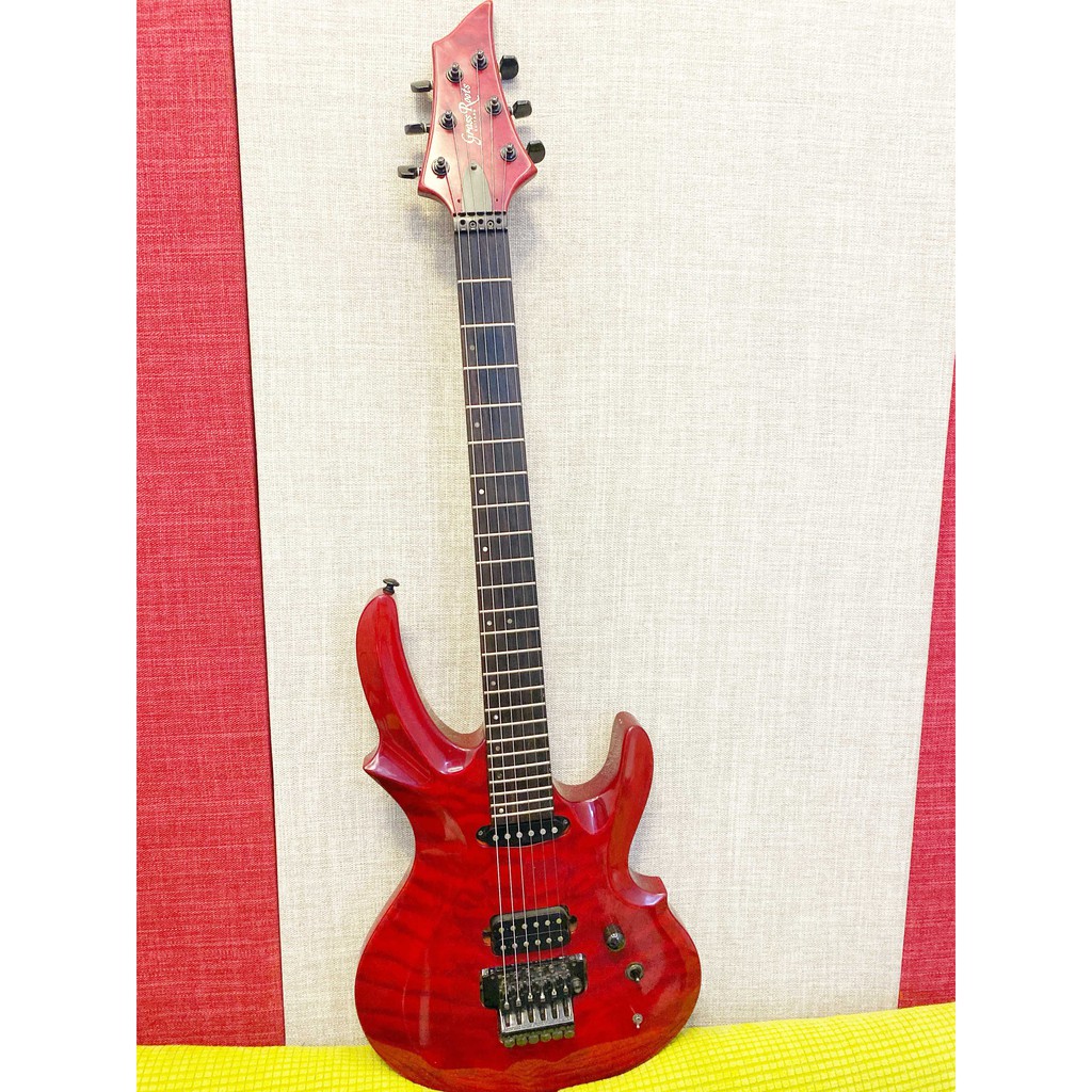 蒂兒音樂  二手 ESP Grassroots TN-58G 便宜賣 日廠 電吉他 新品19800 單雙 紅色 大搖座