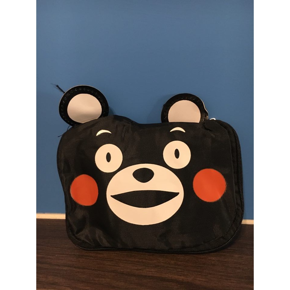 熊本熊  酷MA萌 造型手提袋 可折疊 攜帶方便 環保袋 購物袋