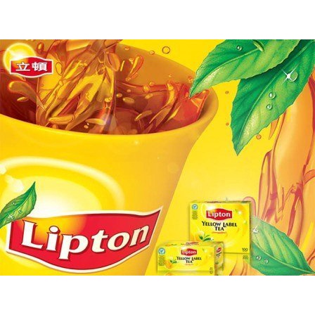 【立頓Lipton】黃牌 精選紅茶(25入和100入)