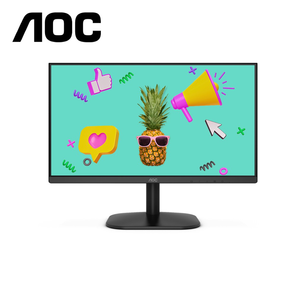 AOC 22型 22B2HM(黑)(福利品) 節能護眼 液晶顯示器 現貨 廠商直送