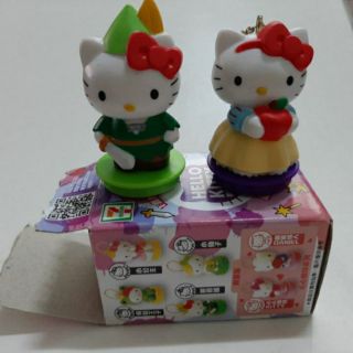 全新 盒裝 2012 7-11 hello kitty甜蜜夢幻公仔 印章 轉印印章 2入