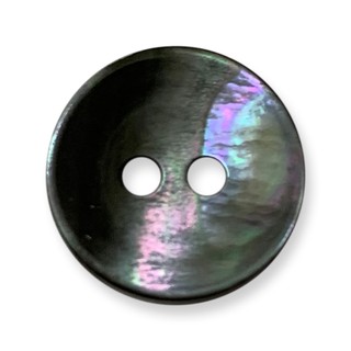 天然貝殼釦 珠母貝(黑蝶貝) 兩孔貝殼釦 煙燻系列 10入/組 7239【恭盟】