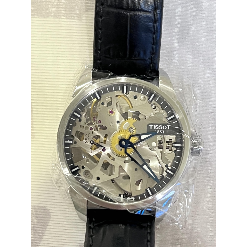 二手 TISSOT T-Complication鏤空機械錶(T0704051641100)