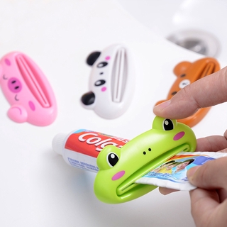 手動兒童卡通擠牙膏器韓國懶人神器化妝品洗面奶牙膏擠壓器（隨機發貨）