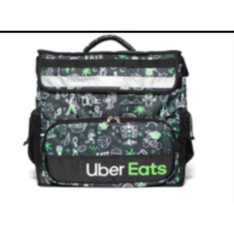 全新 UberEats 美國限定 藝術家設計 限量保溫袋