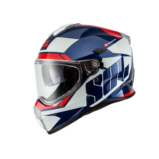 【SOL Helmets】SS-2P複合式安全帽 (太空漫遊 山葉藍/白) 帽舌需另加購｜ SOL安全帽官方商城