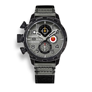 elegantsis 愛樂時【ELJF48QS-6B05LC】二戰 JF48WWII 收藏家腕錶/日本(零式艦上戰鬥機)