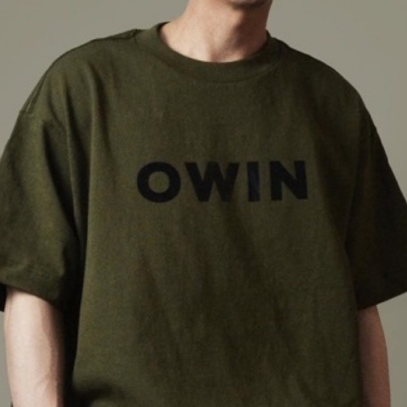 S.H.Owin logo Tee 第二版黑字L號 林天福 T-Shirt