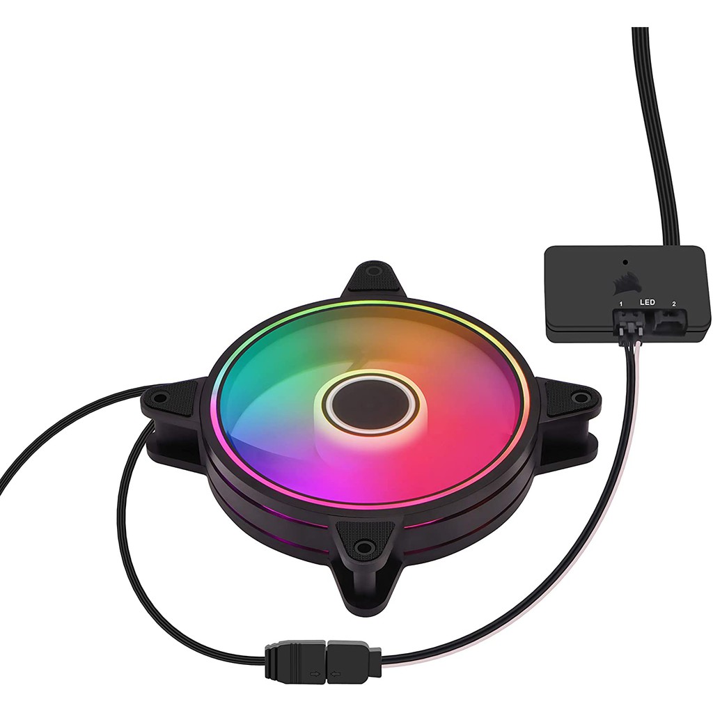 EZDIY-FAB Corsair 適配器電纜智能RGB照明連接5V 3-Pin ARGB設備（2 x 20cm） | 蝦皮購物