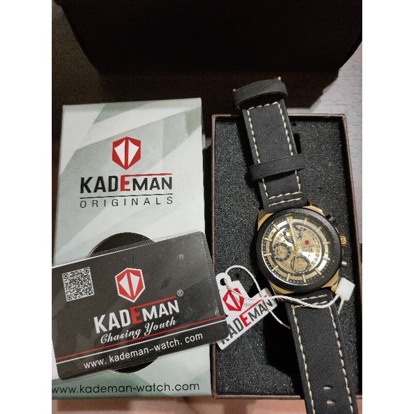 Kademan卡德曼手錶（二手）（未使用過）