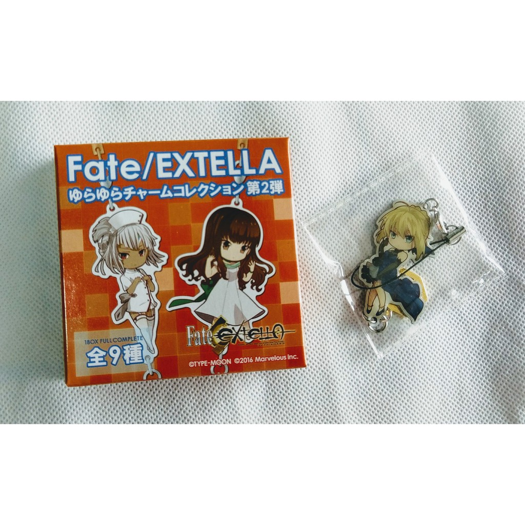 正版 現貨  fate extella-阿爾托莉亞 岸波白野金屬搖搖吊飾 伊莉莎白姓名吊飾