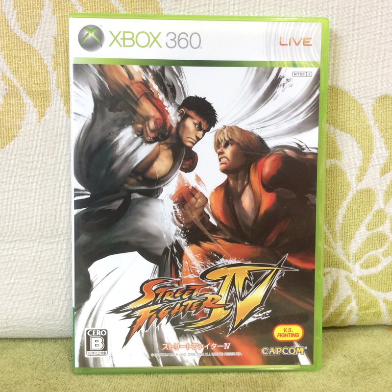 XBOX360 X360 日版 快打旋風4 street fighter 4 格鬥 卡普空 快打旋風4