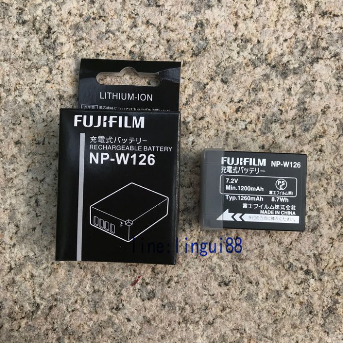 富士NP-W126原廠電池X-T20 XT10 XE2 XE1 XA2 XA1 XM1 HS50 X-Pro1 HS33