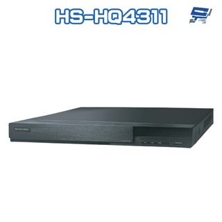 昌運監視器 昇銳 HS-HQ4311 (HS-HU4311) 5MP 4路 同軸 聲音4入1出 多合一 DVR 錄放影機