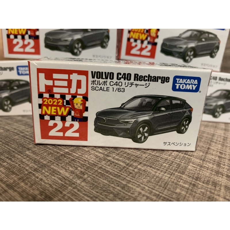 Tomica 多美小汽車 No.22 VOLVO C40 Recharge 電動車