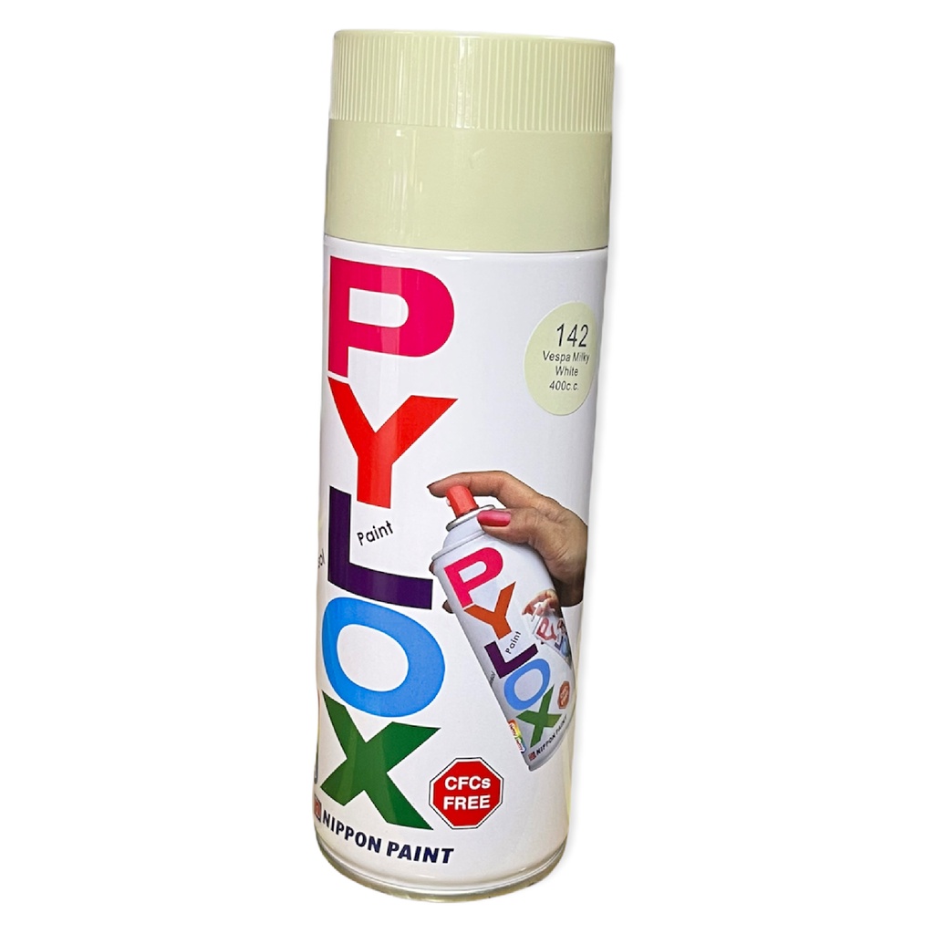 噴噴 PYLOX 142 偉士白色 噴氣漆 上色 噴漆 1瓶