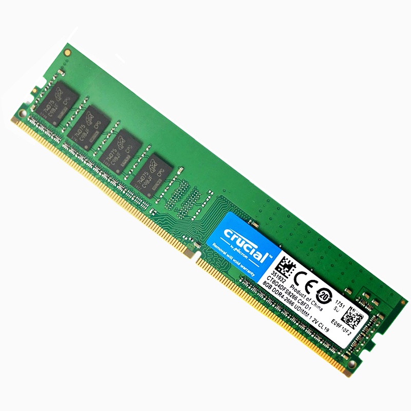 Crucial DDR4 4GB 8GB 16GB DDR4 2133MHz 2400MHz 2666MHz 3200M