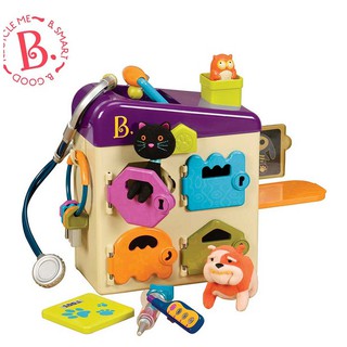 【DJ媽咪玩具現貨】 美國B.toys感統玩具 毛小孩寵物診所 btoys