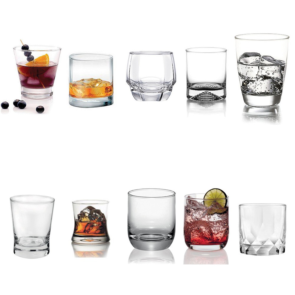 【OCEAN】威士忌杯系列-共10款《拾光玻璃》 酒杯 玻璃杯 列酒杯 6入組合