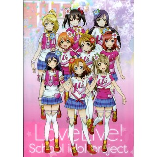 [TP小屋] 有貨 Love Live! 日本SEGA 專輯舞臺服 A4 L夾 資料夾 檔案夾 I款