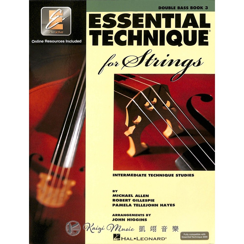 Essential Technique for Strings: A Comprehensive String Method, Intermediate Technique Studies