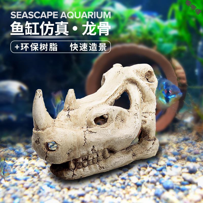 造景裝飾烏龜爬寵爬蟲蛇躲避屋動物仿真擺件恐龍大頭骸骨頭蓋骨1428 蝦皮購物