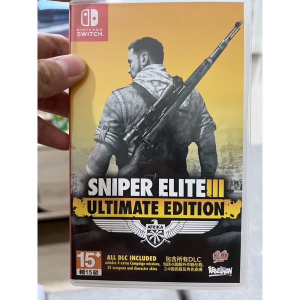 Switch 任天堂 NS 狙擊之神 3 終極版 Sniper Elite 3 狙擊菁英 中英文版