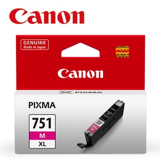 【蝦皮直營】Canon CLI-751XL-M 原廠紅色高容量墨水匣 廠商直送