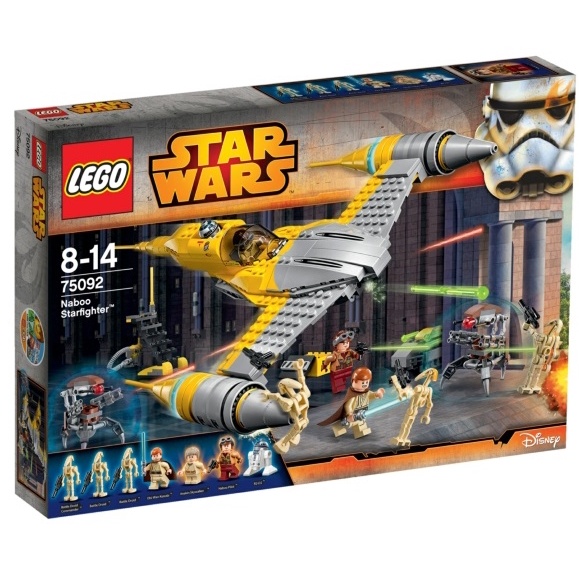 Lego 75092 樂高星際大戰 納布戰機 Naboo Starfighter