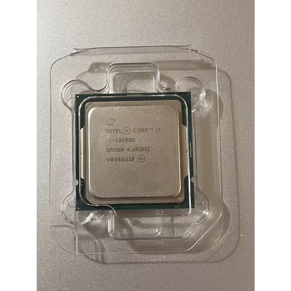 Intel i5 10600K i5-10600K 正式版 超頻 處理器 CPU 10代 10500 10600