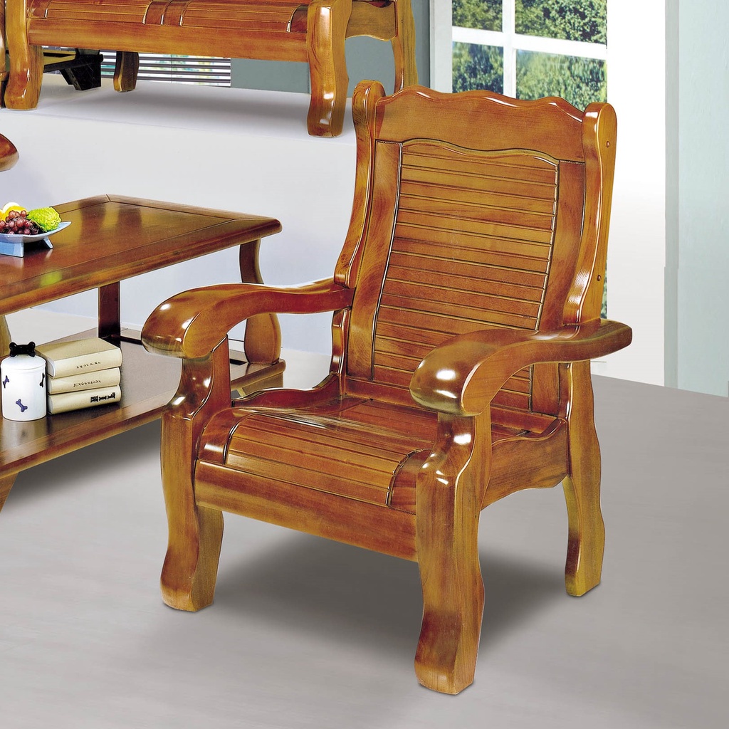 obis 沙發 椅子 南洋檜木實木單人椅